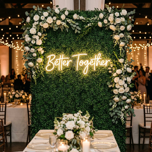 Brighten Your Big Day: Custom LED Signs for Weddings